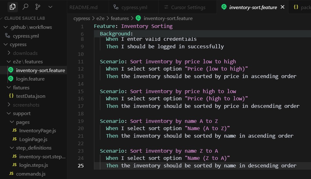 QA Automation with Cursor